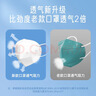劲度N95型口罩医用一次性防护口罩双层熔喷布防细菌飞沫雾霾成人100只 实拍图