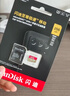 闪迪（SanDisk）128GB TF(MicroSD)内存卡4K极速金卡A2 V30 U3兼容大疆Pocket3/4P/Action 6运动相机/无人机存储卡 实拍图