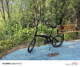 大行（DAHON）P8折叠自行车经典成人20英寸8速折叠车男女式运动单车KBC083 消光黑【经典版】 实拍图