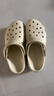 卡骆驰（CROCS）新款厚底云朵洞洞鞋送女友礼物206750 骨白色   39-40 实拍图