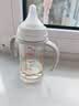 贝亲（Pigeon）自然离乳 PPSU重力球吸管双把手奶瓶 240mL 6月+ AA252 实拍图