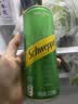 可口可乐（Coca-Cola）怡泉 Schweppes 无糖零卡 柠檬味 苏打水 330ml*24罐 实拍图