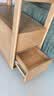 源氏木语实木沙发边柜白蜡木岩板侧边几北欧小户型客厅角几可移动窄边桌 实拍图