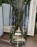 吕姆克玻璃花瓶水养插花瓶水培富贵竹客厅520摆件透明直筒款25cm5517 实拍图