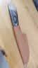 水果刀家用便携蒙古吃肉小刀锋利高硬度手把肉专用刀户外露营削皮 红色 1把 实拍图