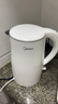 美的（Midea）电热水壶烧水壶1.7L304不锈钢0涂层双层隔热自动断电1500W养生冲奶2026新款 MK-SH17M130 实拍图