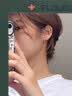 芯奢S999纯银针耳环女士高级养耳洞耳钉女素圈爱心耳圈耳扣2026新款 999银针-章若楠同款耳环一对 实拍图