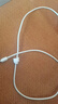 诺希TYPE-C数据线苹果数据线适用iPhone苹果5V2.4A快充数据线1.5米加长白色防断充电线A2815 实拍图