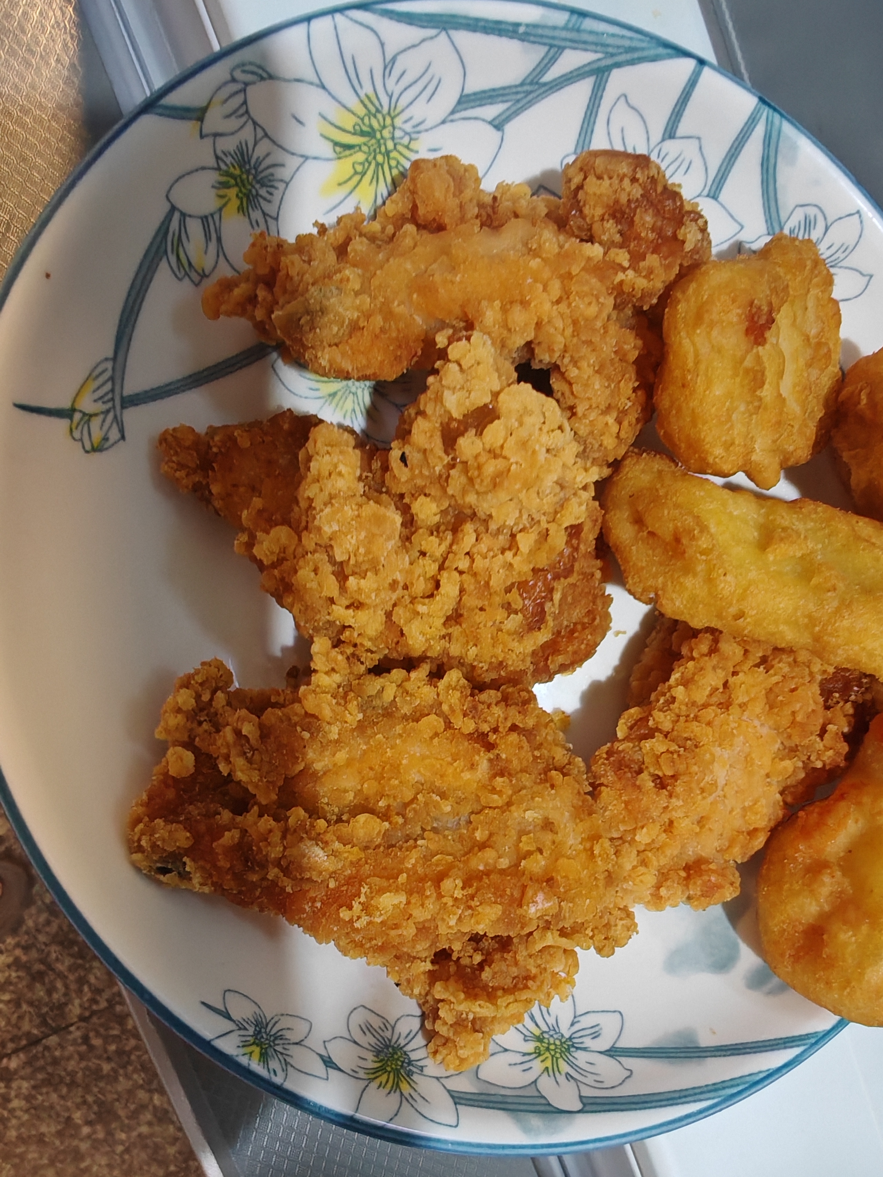 正大脆皮炸鸡(青花椒味)净重240g*5包 带骨炸鸡半成品炸鸡半成品 实拍图