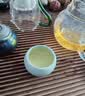 东道汝窑河南非遗 茶杯陶瓷功夫茶具主人杯汝瓷天青色福缘杯礼盒装 2025巳蛇款 实拍图