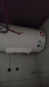 美的（Midea）60升电热水器2100W节能省电速热出租屋双重杀菌加长防电墙F60-21WA1 实拍图