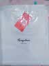 奕卬男士短袖t恤纯棉印花半袖新款圆领青少年夏季休闲上衣打底衫ins 纯白色 M 【建议95-115斤】 实拍图