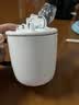 品喻（PINYU）马克杯陶瓷带盖勺茶杯家用咖啡杯高颜值水杯男女情侣杯子猫咪白色 实拍图