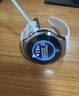 华为HUAWEI WATCH 5 42mm基础款不锈钢表壳金星白素皮复合表带X-TAP智感窗eSIM通话手表 实拍图