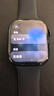 Apple/苹果 Watch S11 智能手表GPS款46毫米银色铝金属表壳雾紫色运动型表带S/M MEVW4CH/B 实拍图
