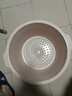 本迪加深泡脚桶17L家用洗脚足浴盆塑料水桶按摩无电洗脚水桶单个粉色 实拍图
