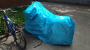 蓝狮车衣摩托车罩电动车踏板车电瓶车防尘防晒防霜防雪防雨罩加厚加大遮阳隔热四季通用 碧海蓝L号 实拍图