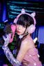 雷蛇（Razer）北海巨妖萌猫版V2 有线头戴式电竞游戏耳机耳麦 网红猫耳 RGB灯效 CSGO吃鸡 粉色 三角洲七夕礼物 实拍图