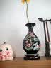 傲世景德镇陶瓷器新中式花瓶仿古工艺品客厅摆件酒柜玄关博古架装饰品 乌金釉清荷玉壶春+底座 实拍图