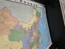 【2026】中国地图+世界地图挂图 约1.5米*1.1米 2张套装 无拼缝高清防水 学生、办公室、家用装饰挂图 初中生 地理学习 实拍图