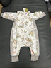 威尔贝鲁【吸湿排汗】婴幼儿童睡袋1-3岁宝宝前6后4睡衣亲肤春夏 蒲公英M 实拍图