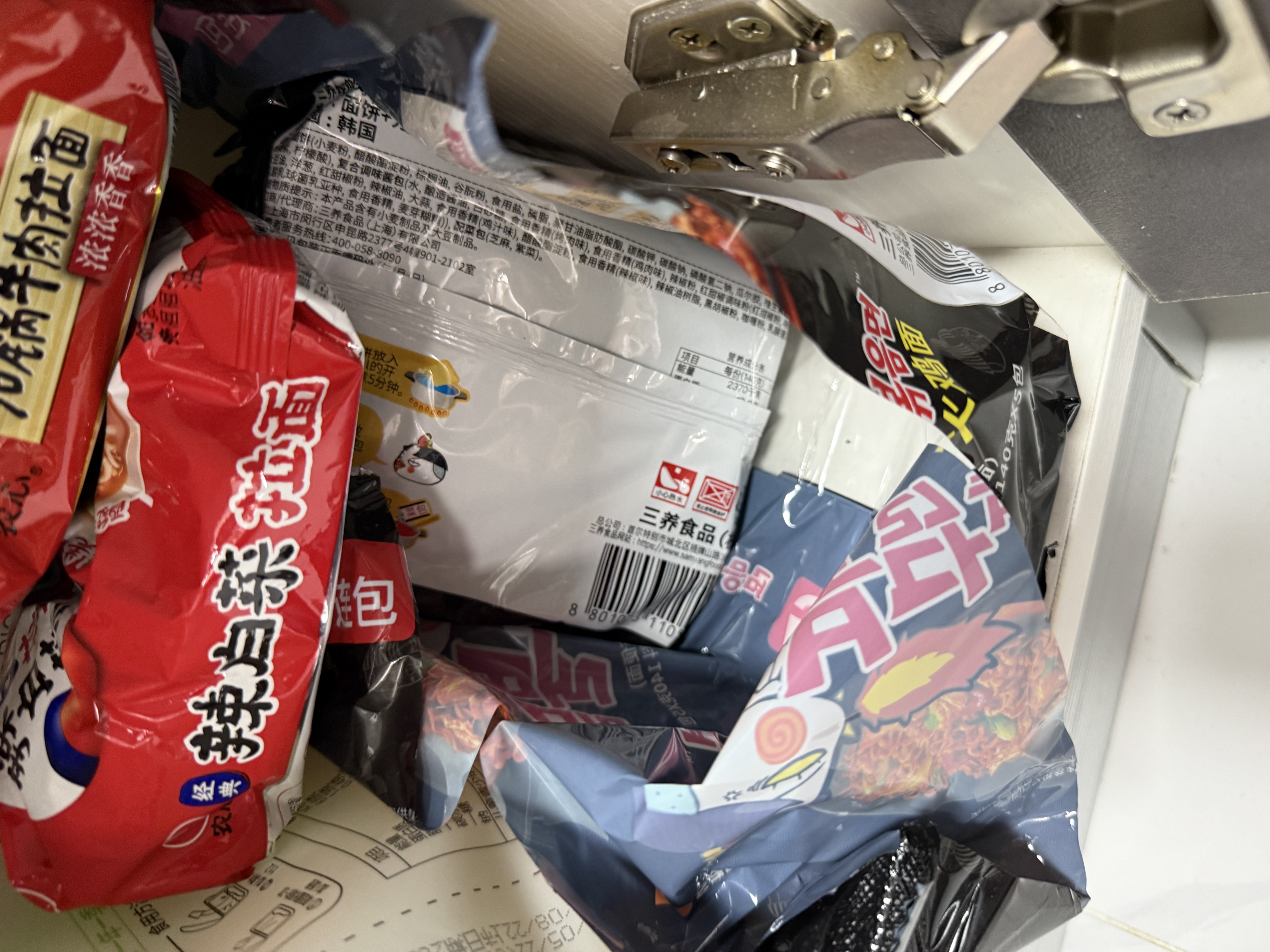 三养（SAMYANG）火鸡面三养速食方便面袋装 700g(140g*5)泡面拌面早餐零食 实拍图