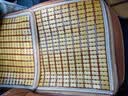 长相思沙发垫夏季凉垫麻将凉席沙发坐垫麻将块凉席竹席防滑垫贵妃可定制 碳烧窄边推荐款+双筋双线+防滑底 45cm*45cm （办公椅坐垫） 实拍图