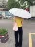 QCSK德国全自动雨伞加大加厚加固晴雨两用男女通用折叠 【玄墨黑】抗风黑胶防晒 UPF50+ 【144根合金玻纤骨|双人加大加固|晴雨两用】 实拍图