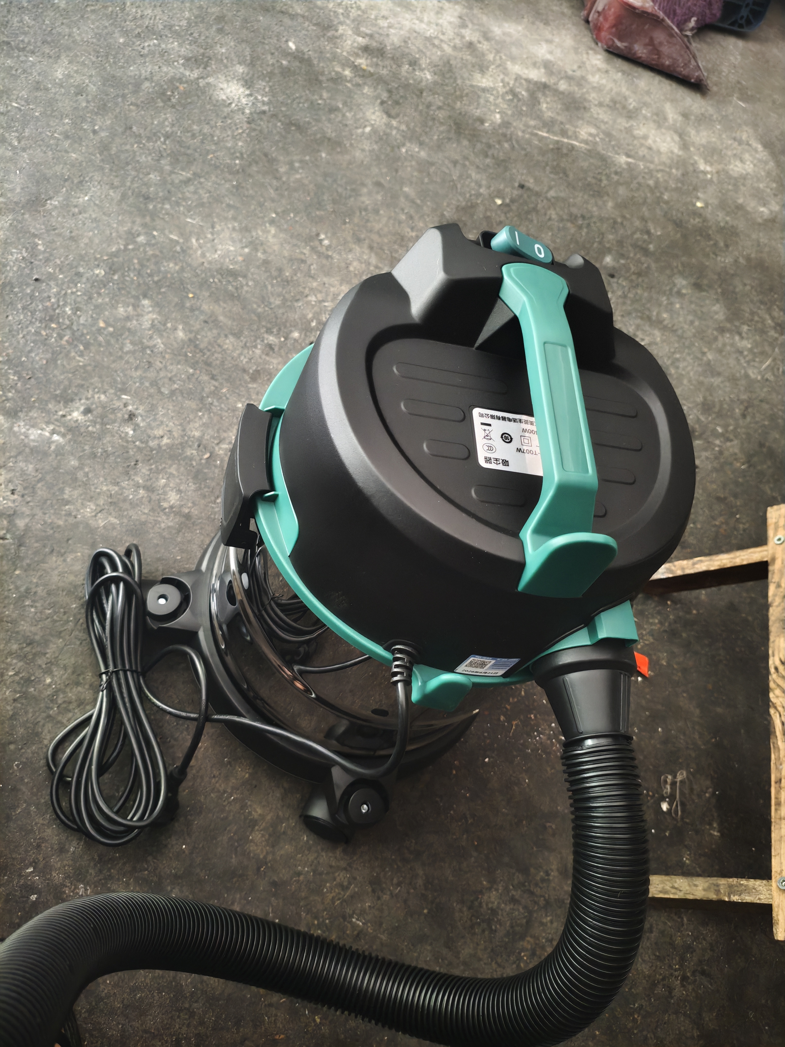 美菱家用吸尘器工业大功率超强吸力商用装修美缝专用酒店办公室地毯开荒桶式强力吸尘机 实拍图