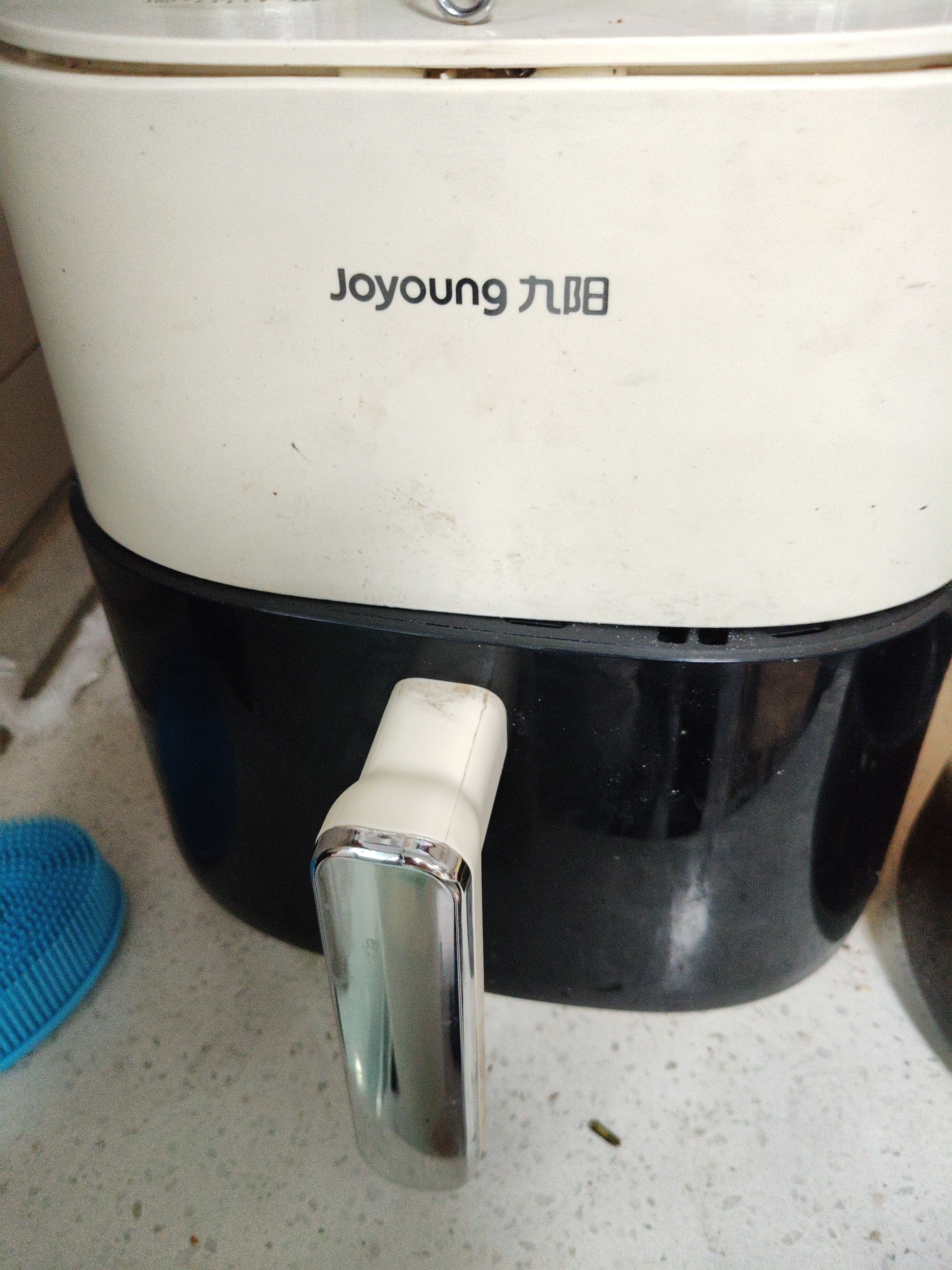 九阳（Joyoung）空气炸锅家用5L大容量不用翻面可视大视窗低音烘烤免翻面蒸汽嫩烤蒸烤一体机KL50-V565 实拍图
