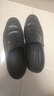红蜻蜓镂空皮鞋夏季爸爸一脚蹬透气商务休闲皮鞋男WTA428601L黑色42 实拍图