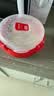 sistema新西兰进口保鲜盒微波炉泡面碗可加热饭盒上班族便当盒便携料理盒 圆形碗（1113）915ml 实拍图