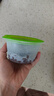 美丽雅保鲜盒圆形340ml*6套食品接触塑料饭盒密封带盖打包碗分装可微波 实拍图