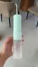 松下小圆管便携冲牙器儿童成人洗牙器水牙线牙齿冲洗器正畸生日实用礼物送男女友DJ33绿 实拍图