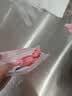 丁腈手套家用防水防油厨房一次性食品级加长加厚餐饮洗碗家务清洁 粉色30只 【M码】 实拍图