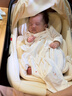 怡戈（Ekobebe）新生婴儿提篮式儿童安全座椅汽车用宝宝便携车载奶酪白【新国标】 实拍图