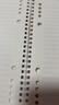纽赛（NUSIGN）双孔易撕软螺旋本 柔光可作活页内芯笔记本 A5颜色随机单本NS360-A5【热门商品】得力旗下高端品牌 实拍图