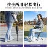 乐来福拐杖老人出行辅助行走拐杖凳带灯速开拐棍可伸缩 NK27 实拍图