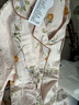 爱宝适月子服纯棉纱布春夏孕妇装产妇喂奶衣哺乳睡衣家居服L码 柠檬M347 实拍图