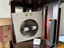 家逸（JIAYI）全实木旋转书架360度书柜立式落地置物架移动书架转角书架客厅 六层胡桃木色-全实木【自行安装】 实拍图