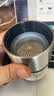 尚明（SAMADOYO）茶水分离耐热玻璃冲泡茶过滤随手杯随手杯户外便携旅行车载水杯 不锈钢中圈（带提绳）238ml 实拍图