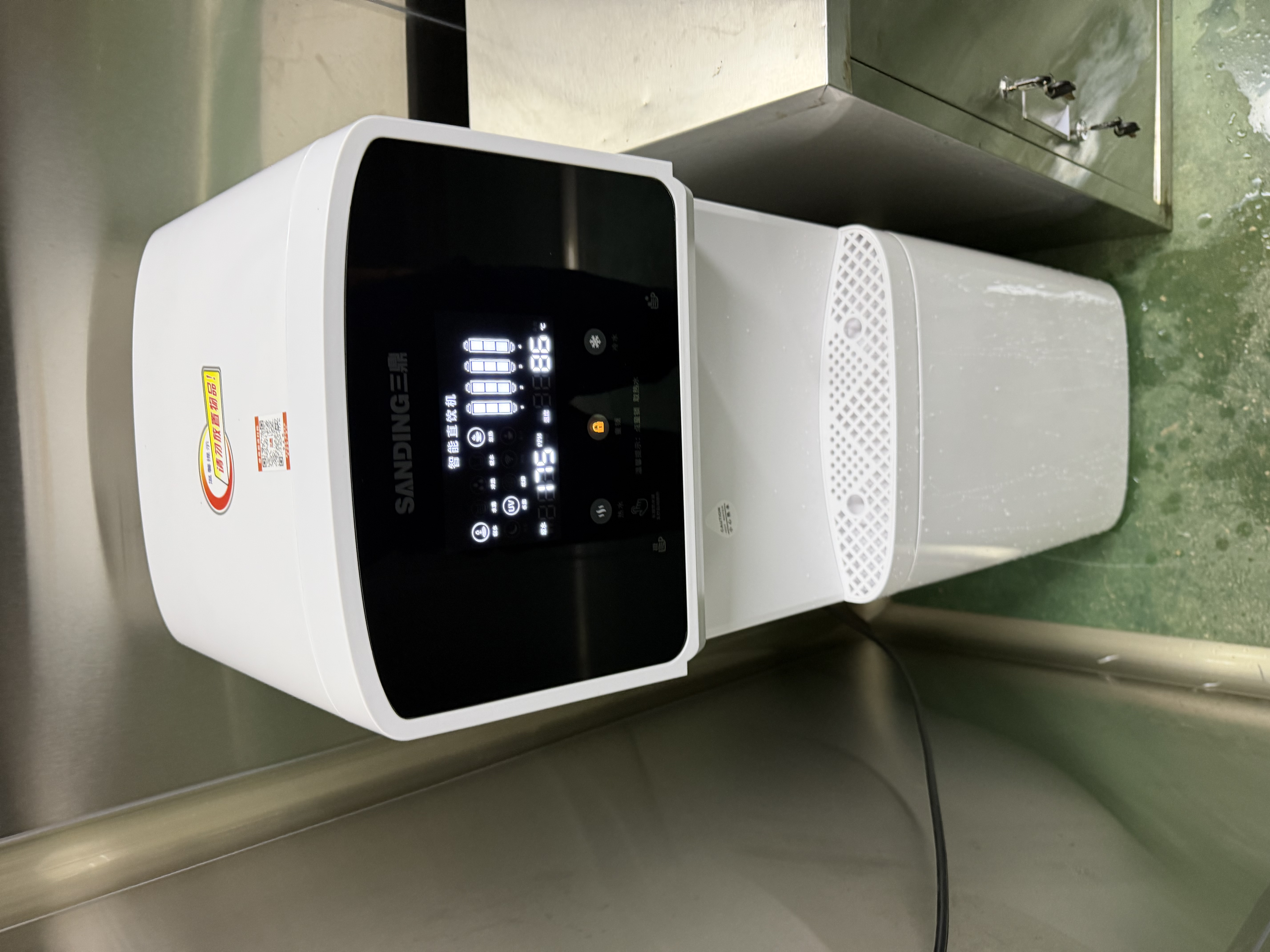 三鼎 饮水机家商两用净水器加热直饮一体办公直饮机净水机RO反渗透过滤立式净饮机开水器SDROG-209 实拍图