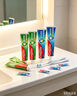 高露洁（Colgate）全面防蛀牙膏大容量4支清新薄荷500g+超爽薄荷500g除口臭成人牙膏 实拍图