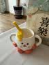 COOKSS宝宝吸管喝汤喝水神器儿童硅胶带卡扣辅食专用婴儿喝粥可拆洗防呛 实拍图