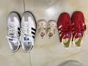 阿迪达斯 adidas三叶草  samba T头鞋运动鞋男女休闲鞋B75806 43 实拍图