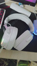 iKF V11 Pro2.0四模游戏耳机头戴式无线电竞7.1声道蓝牙屏显2.4G接收器FPS专用三角洲听声辨位 银白色 实拍图