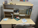 龙承匠人儿童学习桌椅套装J120实木可升降写字书桌中小学生6-18岁课桌椅子 1米2实木桌+侧柜+追背椅咖 赠学习大礼包 实拍图