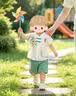 唐风似锦男童短袖唐装套装宝宝中国风汉服婴幼儿新中式周岁周岁童装夏薄款 元龙高卧分体套装 100 建议体重25-30斤 晒单实拍图