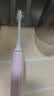 飞利浦（PHILIPS）【七夕情人节礼物】声波电动牙刷 送女友 钻石3系 5倍洁齿5种模式 洁净刷头*2   HX5171/04粉 实拍图
