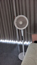 美的（Midea）【变频轻音】空气循环扇家用语音遥控电风扇 一级能效静音落地扇 卧室桌面大风力小风扇 GDJ24SHG 实拍图